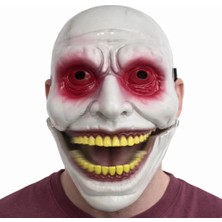 Hareketli Çene Mekanizmalı Korku Maskesi Kırmızı - Lisinya