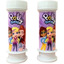 Aesco ​​​​​​​polly Pocket Temalı 2'li Köpük Baloncuk