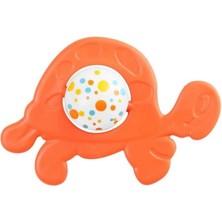 Aesco Çocuk 30862 Let's Be Child - Sevimli Kaplumbağa Diş Kaşıyıcı Çıngırak