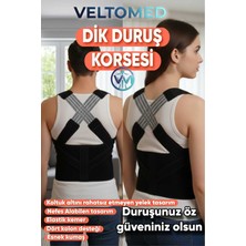 Allians Dik Duruş Korsesi, Omuz ve Sırt Destekli, Rahat ve Hafif Tasarım