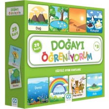 Aesco Doğayı Öğreniyorum Eğitici Oyun Kartları