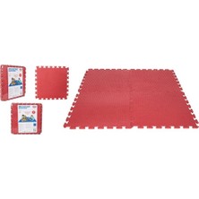 Aesco Eva Oyun Karosu 50CM x 50CM x 10MM (4 Adet) Kırmızı
