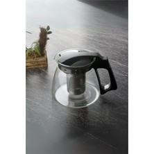 Süzgeçli Cam Demlik 1100 ml