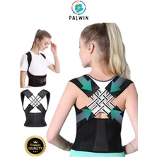 Allians Dik Duruş Korse Kadın Erkek Omuz Bel Sırt Destekleyici Sağlam Tasarım