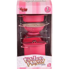 Aesco Eğitici Raflı Mutfak Seti Minik Şefler Için Renkli ve Şık Tasarımlı Mutfak Oyuncağı