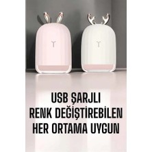 Hava Nemlendirici Aromaterapi Hava Temizleyici Renk Değiştirebilen Nemere