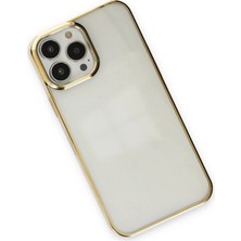 Mey İthalat Mey Ithalat®  iPhone 14 Pro Kılıf Element Silikon - Gold