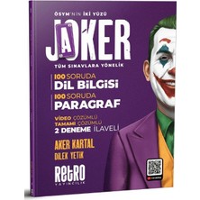 Retro Yayıncılık Tüm Sınavlara Yönelik Dil Bilgisi Paragraf Soru Bankası