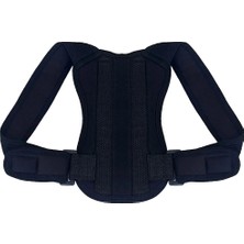 Allians Çocuklar Için Siyah Dik Duruş ve Bel Destek Korsesi, Balenli ve Rahat