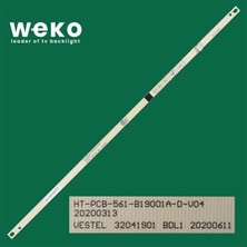 HypAirs Weko Bdl1 Uyumlu Buzdolabı Iç Aydınlatma LED Kartı 12 Çipli Yüksek Verimli