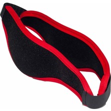 Allians Esnek Siyah-Kırmızı Kulak Destek Bandajı, Konforlu ve Güvenli Kullanım