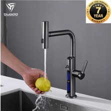 OEM Mutfak Evye Bataryası Bas Çek Su Arıtma Çıkışlı 3 Fonksiyon Fiskiye Dijital 7 Yıl Garantili Ithal