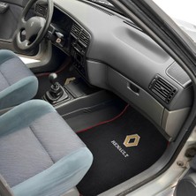 Ulus Tekstil Renault 19 Europa 5 Parça Nakışlı Siyah Oto Halı Paspas Seti ‘’logolu’’ | 1.kalite Nakış Işlemeli