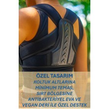 Allians Dik Duruş Korsesi, Bel ve Sırt Destekleyici, Ayarlanabilir, Erkek ve Kadın