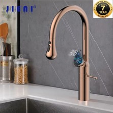 OEM Mutfak Evye Bataryası Dijital LED Ekranlı 3 Fonksiyonlu Spiralli Fiskiye Ithal 7 Yıl Garantili