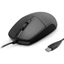 İntora Mouse Optik 1200 Dpi USB - Siyah SPK7247