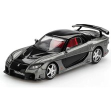 Aesco 1/64 Mazda Rx 7 Veilside Fortune 7 Gray Blister Paket