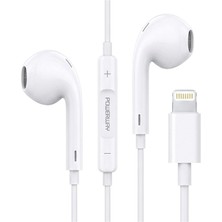 SiHako Powerway Earton Iphone Lightning Konnektörlü Stereo Kulaklık