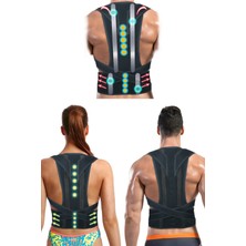 Allians Dik Duruş Bel Korsesi, Balenli ve Manyetik Özellikli, Kadın ve Erkekler Için