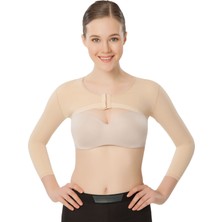 Allians 229 Önden Agraflı Kol Liposuction Korse Siyah, Şık ve Konforlu Tasarım