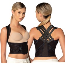 Allians Siyah Neopren Posture Steeep Korsesi, 2xl-3xl, Dik Duruş Için Ideal