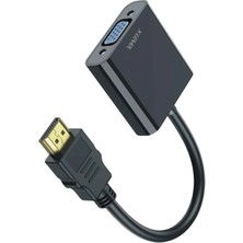 Olinea X-Level XCC7803 Hdmı To VGA Aktif Çevirici Adaptör 3.5mm Ses Çıkışlı Full Hd