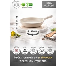 Hascevher Lizbon Seramik 26 cm Tava Kapaksız X-Id