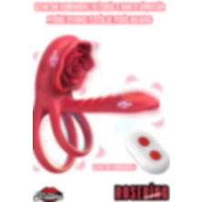 Kissers Uzaktan Kumandalı Klitoris G Nokta Vibratör Perine Uyarıcı Testis ve Vibratör Penis Halkası