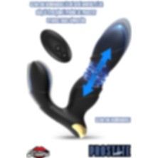 Kissers Uzaktan Kumandalı Ileri Geri Hareketli ve Güçlü Titreşimli Perine ve Uyarıcı Anal Vibratör