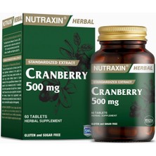 Hype Store Herbal Cranberry 500 Mg 60 Tablet Takviye Edici Gıda