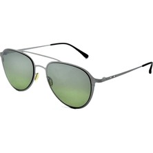 Italia Independent Italıa Independent 254 53 075 075 Metalık Pılot Yeşil Unısex Güneş Gözlüğü