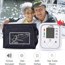 Allians Türkçe Konuşan Çift Kullanıcı Tansiyon Aleti, Pil Hediyeli, Güvenilir Ölçüm