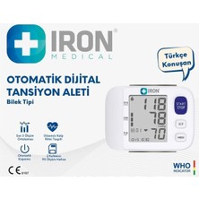 Allians Türkçe Konuşan Bilekten Ölçer Tansiyon Aleti Sağlıklı Ölçüm