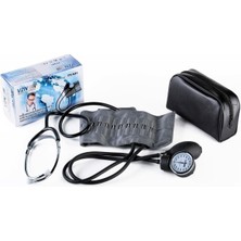 Allians Cırtlı Manuel Tansiyon Aleti ve Steteskoplu Taşıma Çantası Seti