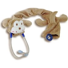 Allians Çocuk Steteskop Kılıfı, Pediatrik Kılıf, Sevimli Maymun Tasarımı