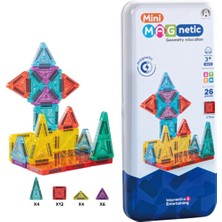 Oyuncak Vitrinim Mini Seyahat Tipi Metal Kutulu 26 Parça Magnet Oyun  Seti