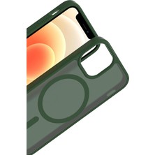 DS LLC Ieg™  Iphone 11 Jota Magsafe Kapak - Koyu Yeşil