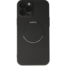 Hsc Bilişim Iphone 12 Kılıf Jack Magneticsafe Lens Silikon - Siyah