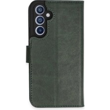 Hsc Bilişim Galaxy A34 5g Kılıf S Kapaklı Kılıf - Yeşil