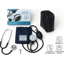 Allians Dijital Mekanik Tansiyon Aleti Seti, Steteskop ile Profesyonel ve Ev Kullanımı