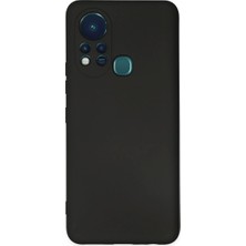 Hsc Bilişim Infinix Hot 11S Kılıf Nano Içi Kadife Silikon - Siyah