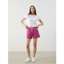 Lc Waikiki Yeni Sezon Beli Lastikli Kadın Şort