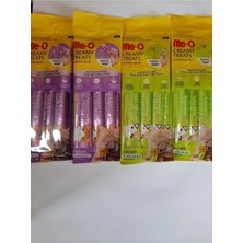 Me-O Ton Balığı ve Keçi Sütlü&ton Balığı Deniz Tarağı Aromalı Sıvı Kedi Maması 4 Lü Set