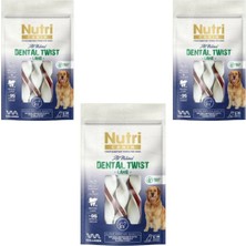Nutri Canin Dental Twist Kuzulu Diş Sağlığı Köpek Ödülü 80 gr x 3 Adet