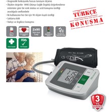 Allians Türkçe Konuşan Dijital Tansiyon Ölçüm Cihazı, Sağlıklı Ölçüm ve Takip