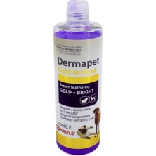 Purele Dermapet Sarı Kahverengi Irk Kedi ve Köpek Için Dermatolojik Etkili Kremli Şampuan 450 ml