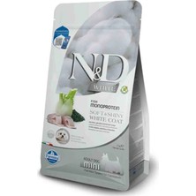 N&D N & D White Levrek Rezene ve Spirulina Küçük Irk Yetişkin Köpek Maması 2kg