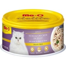 Delite Jelly Ton Balığı ve Tavuklu Kedi Konservesi 80GR x 6 Adet