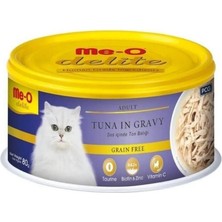 Delite Soslu Ton Balıklı Yetişkin Kedi Konservesi 80 gr