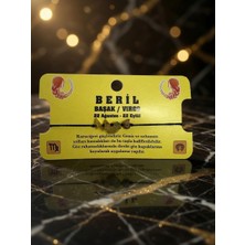 Meneva Aksesuar Beril Taşı - Başak Burcu Doğal Taş Bileklik
